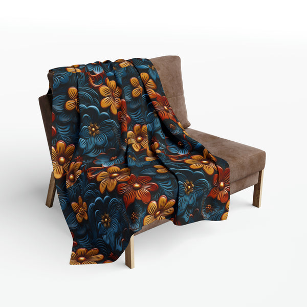 3D Floors Arctic Fleece Blanket