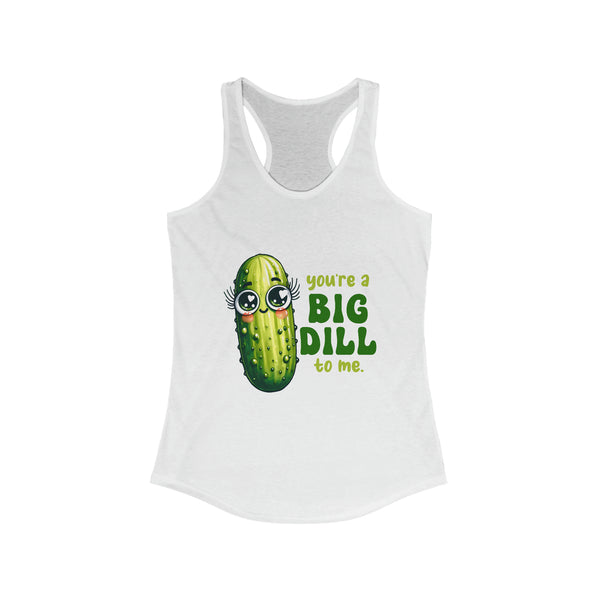 Big Dill Women's Ideal Racerback Tank