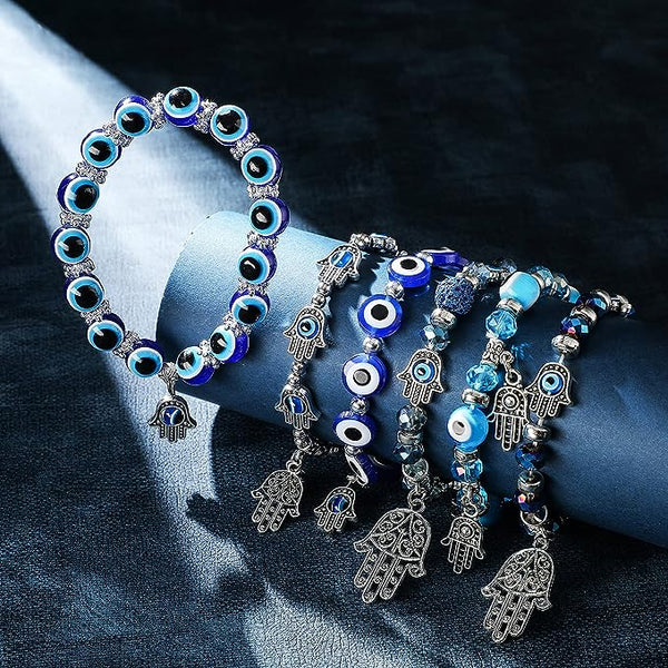 Evil Eye Hamsa Hand Bracelets