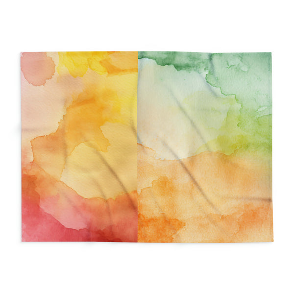 Water Colors Arctic Fleece Blanket