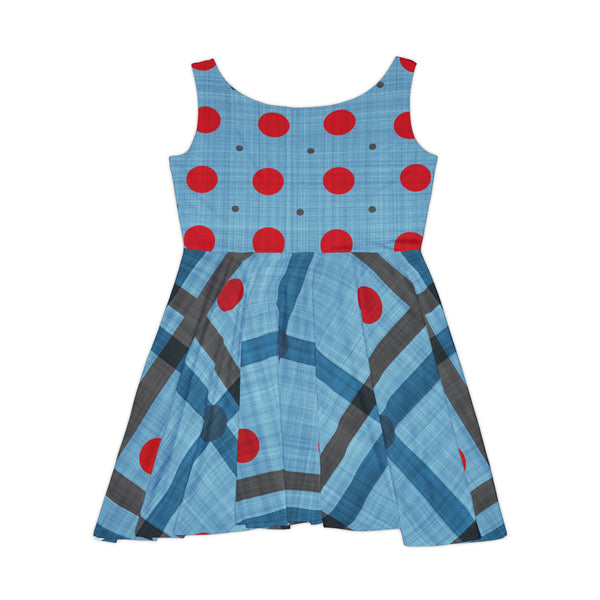 Riley Blue Women's Skater Dress