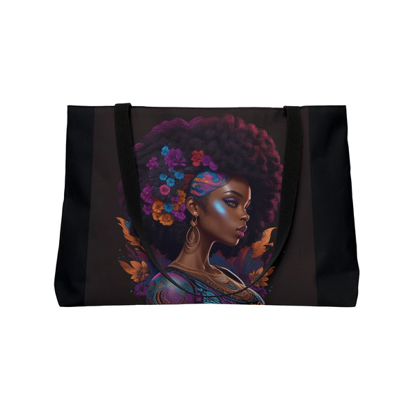 African Woman Weekender Tote Bag