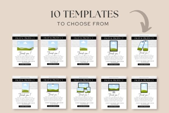 Digital Product Download Instructions