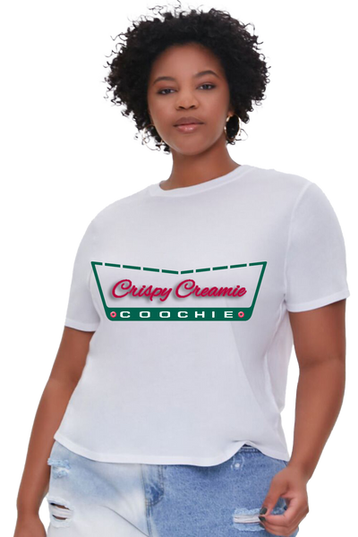 Crispy Creamie Woman Plus Size T-Shirt