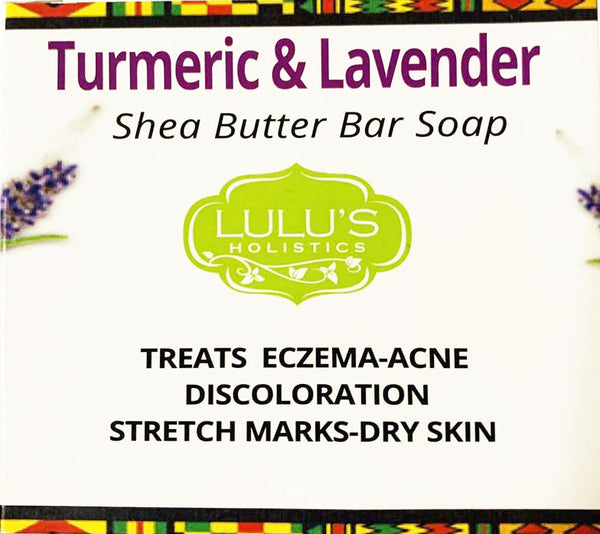 Lulu Holistic Lavender Turemric Bar Soap