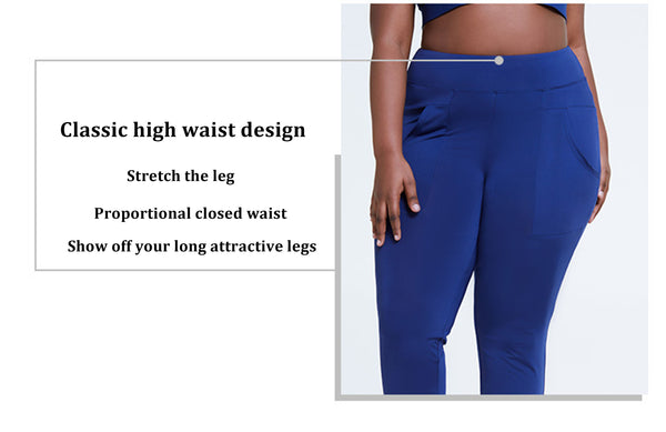 Portland Blue Leggings Yoga Pants