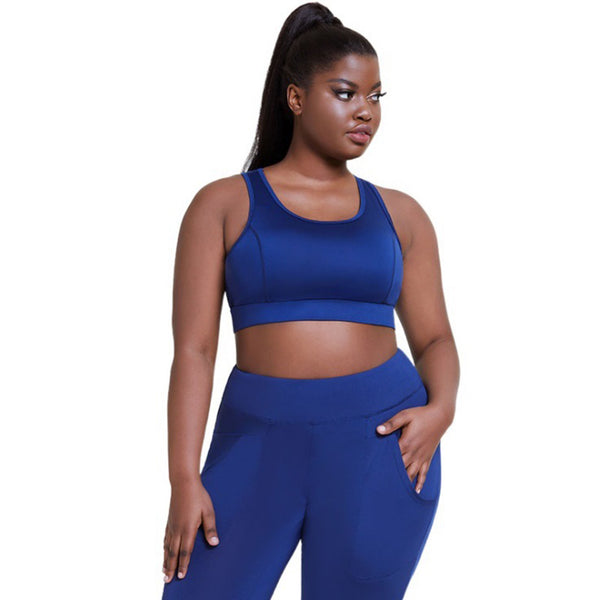 Portland Push Up Blue Brassiere Top